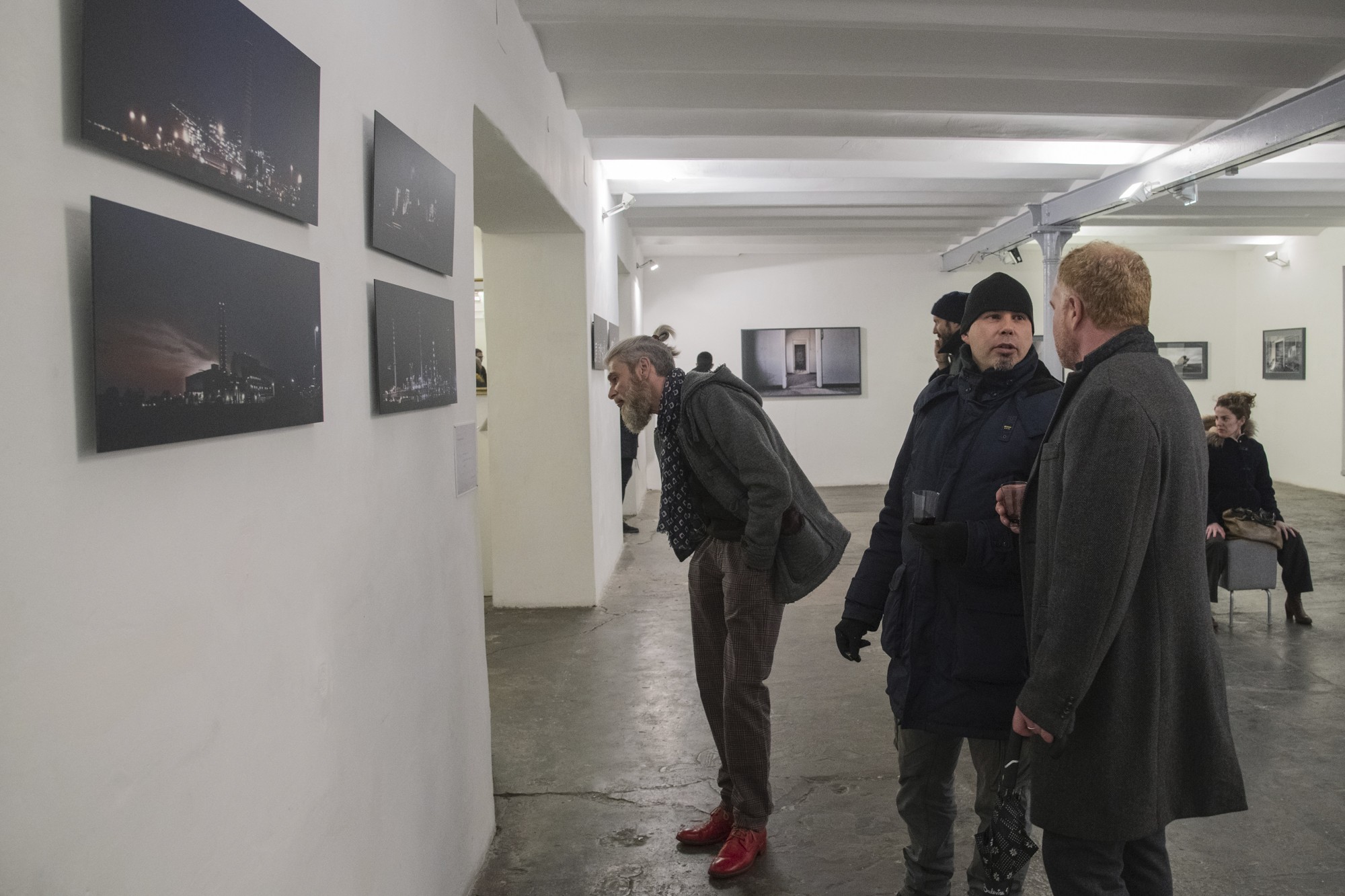 Erranza e disorientamento, allestimento e inaugurazione allo Spazio Cerere, fotografia 6